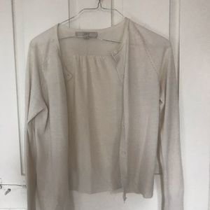 Beige kids sweater